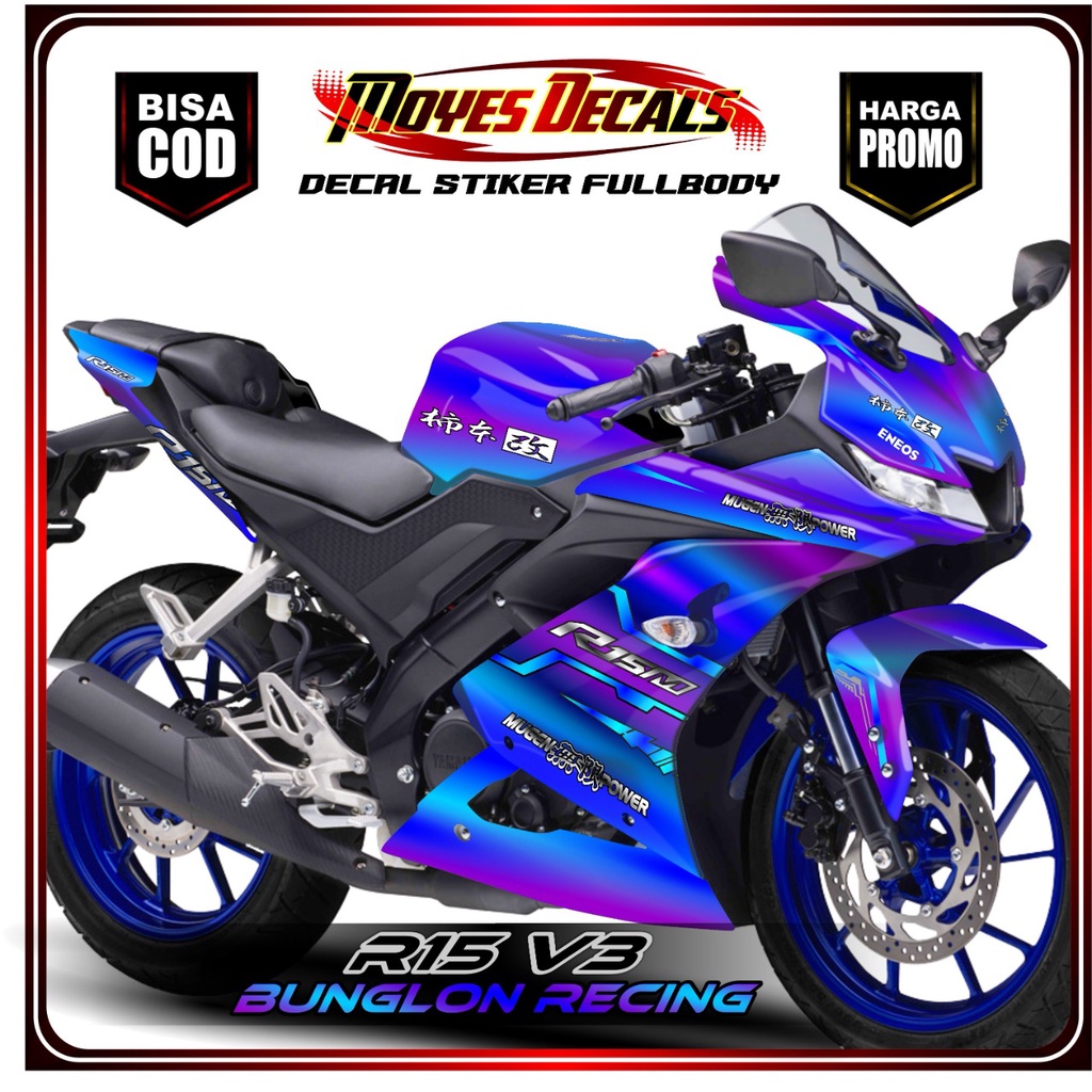 Decal Sticker R15 V3 Chameleon Series Fullbody | Shopee Malaysia