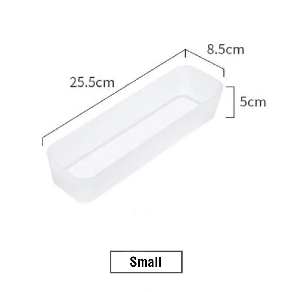 Idealway Muji Drawer Storage Organizer Storage Tray Bekas Simpanan