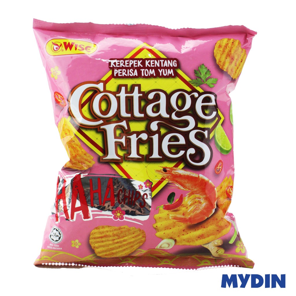Wise Cottage Fries Potato Chips Tom Yum (60g) Shopee Malaysia