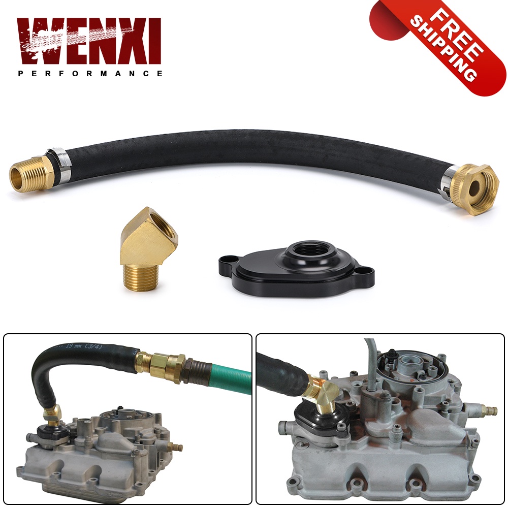 Oil Cooler Flush Kit Back Flush Tool For 0307 Ford 6.0L Power Stroke