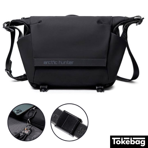 ARCTIC HUNTER Snivy Water Resistant Crossbody Messenger Sling Bag