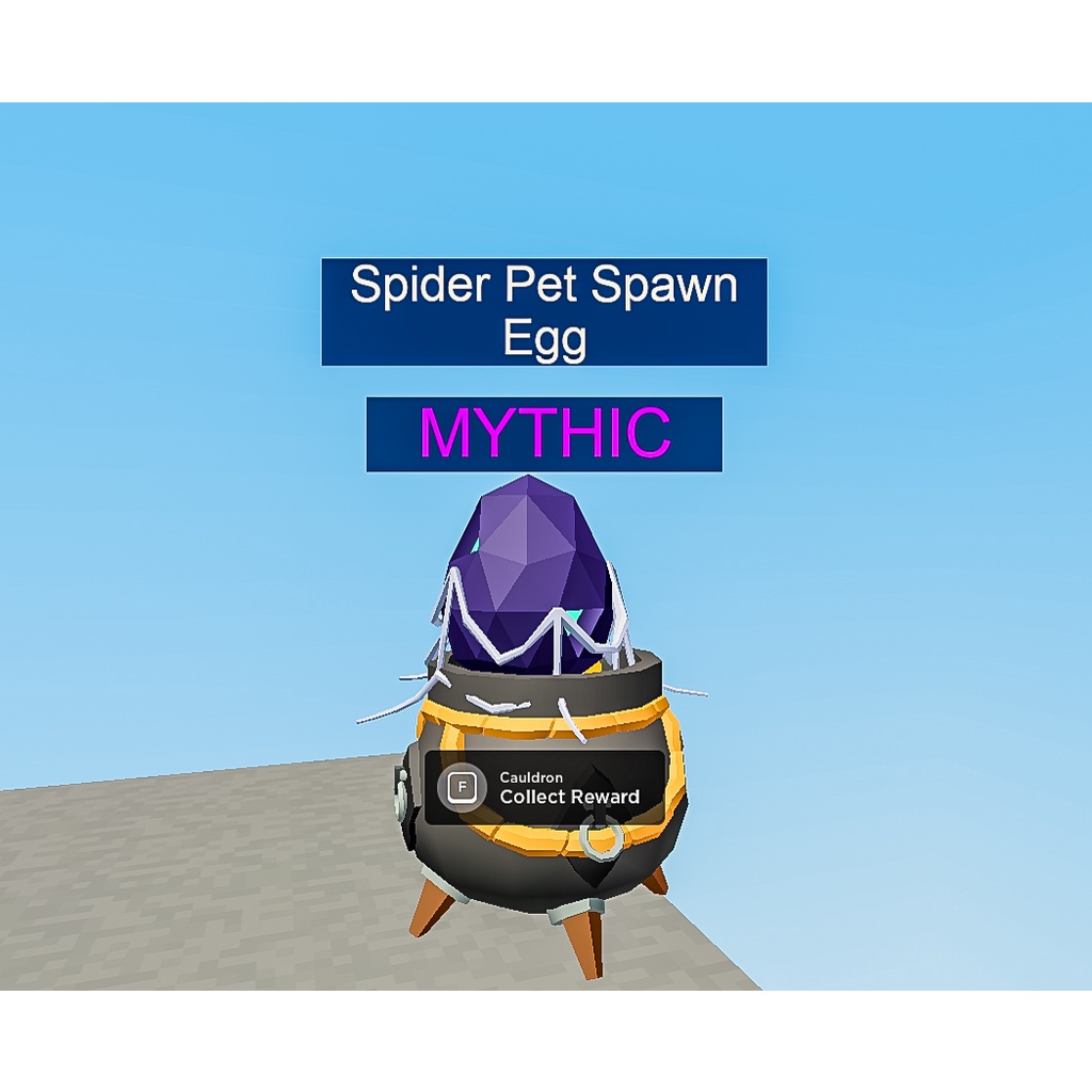 Island Roblox (Skyblock) Pet Spawn Egg (In Game Pet) Spider, Serpent