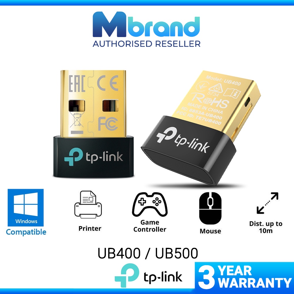 (Ready Stock) TP-Link UB400 /UB500 / UB4A / UB5A Bluetooth 4.0 / 5.0 ...