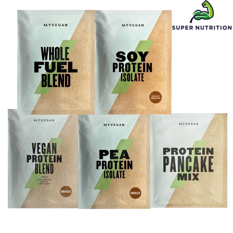 Soy Protein Isolate/ Pea protein isolate/ vegan protein blend/ whole fuel blend sample myprotein