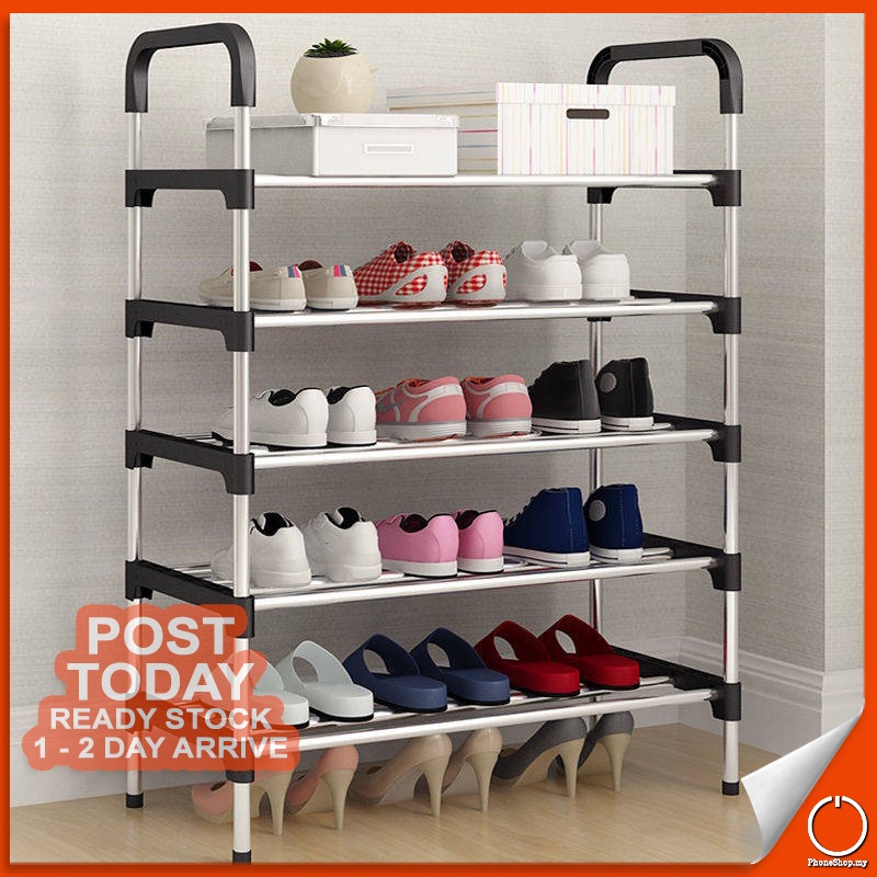 𝐑𝐄𝐃𝐔𝐂𝐄 𝐂𝐋𝐔𝐓𝐓𝐄𝐑 Heavy Duty Multilayer Shoes Rack Shoe Slipper Sandal ...