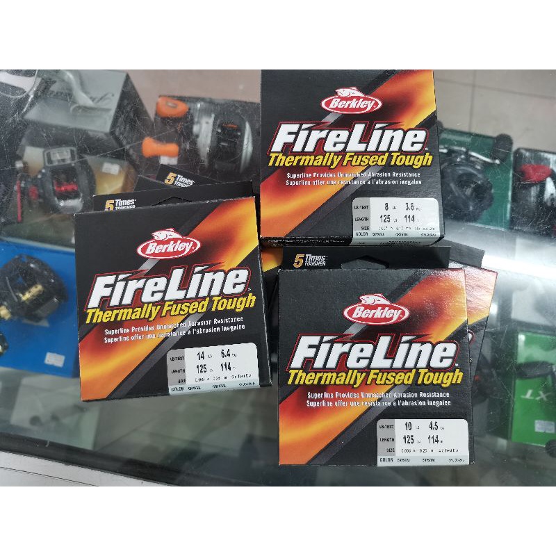 Berkley FireLine Superline, Crystal, 10lb 4.5kg Fishing Line