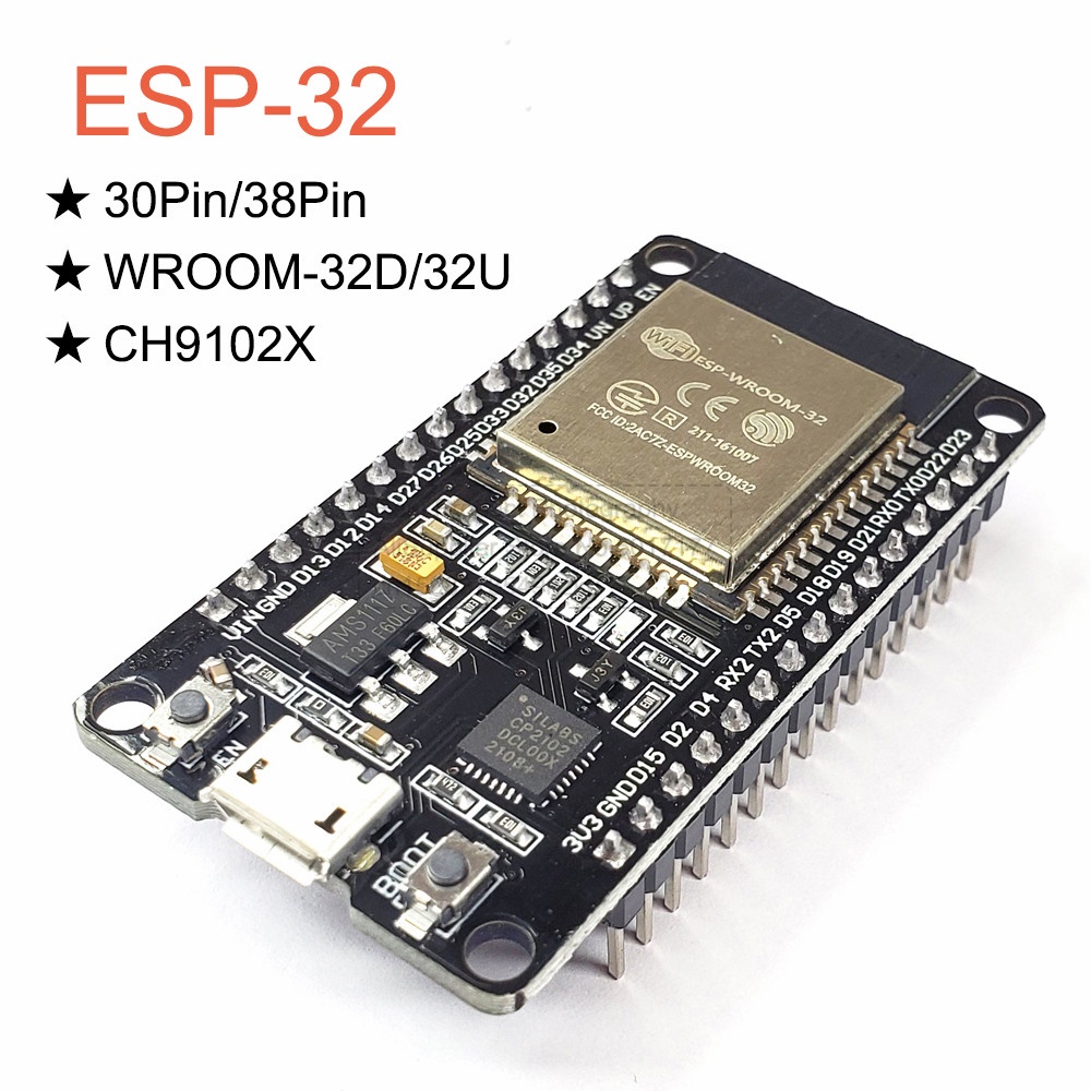 Esp32 Wroom 32d 32u Develop Board Wireless Module Wifi Bluetooth Ultra