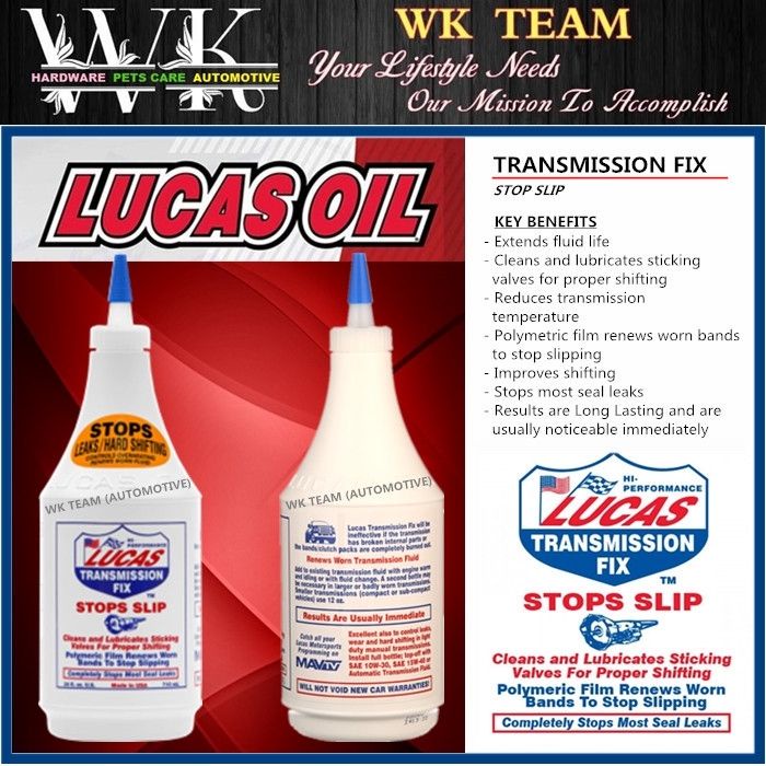 Lucas Transmission Fix Addictive Stop Slip 710ML (For 1 Bottle