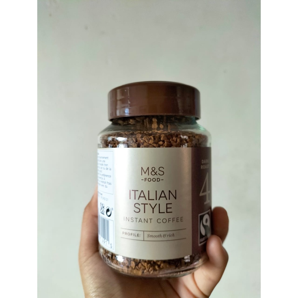 Marks & Spencer (M&S) Italian Style Instant Coffee (100g