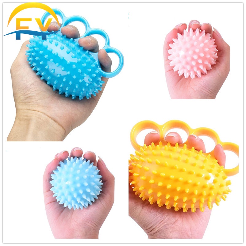 FY Grip Ball Four Finger Hand Therapy Exercise Ball for Stroke