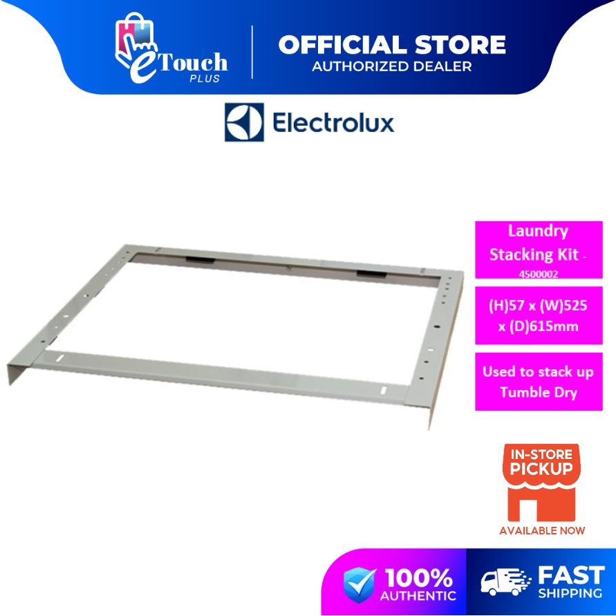 Electrolux Washing Machine And Dryer Stacking Kit 4500003 Shopee Malaysia