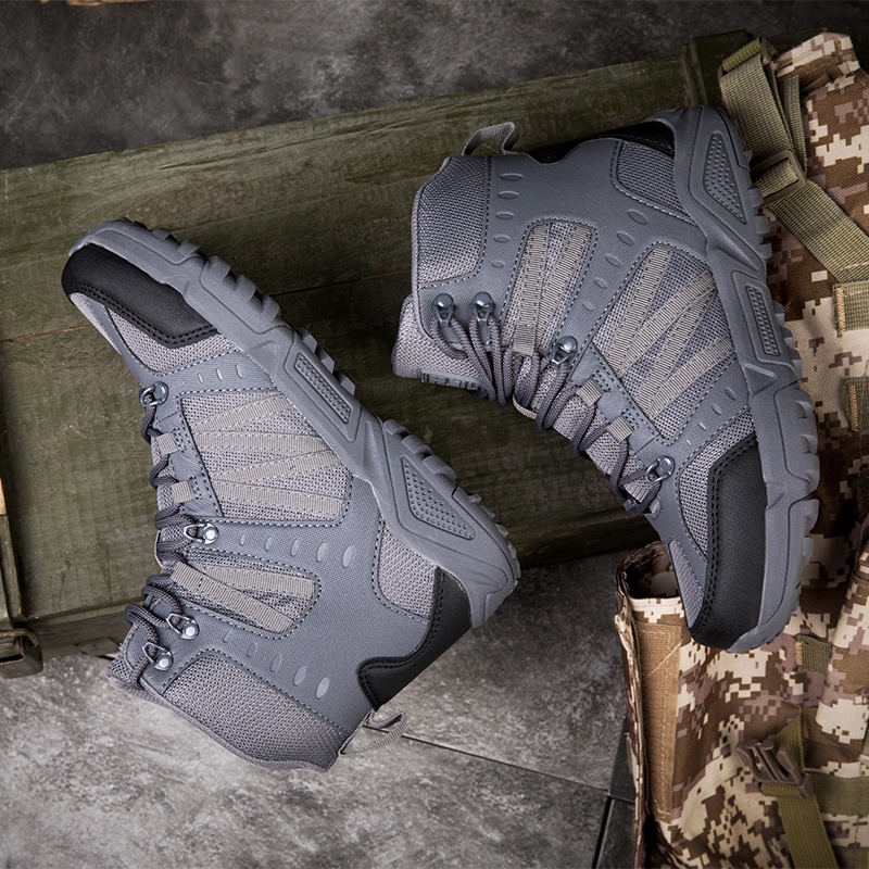 【COD】Men's Low Cut Tactical Boots Military boots Outdoor Waterproof