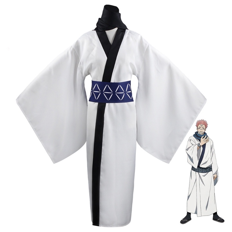 Jujutsu Kaisen Ryomen Sukuna Cosplay Costumes Adult Men Women Outfits ...
