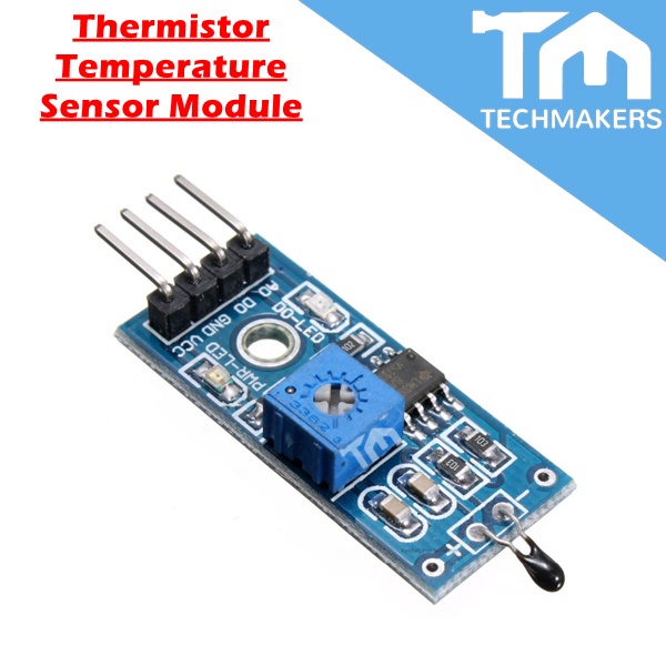 4-Pin NTC 10K Thermistor Ambient Temperature Digital Sensor Module ... image.
