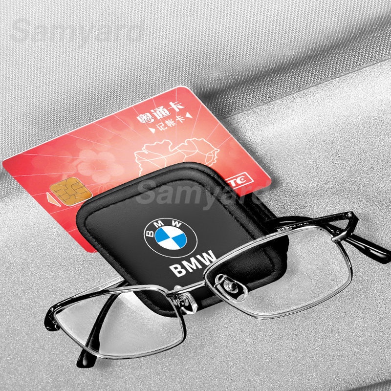 Car Eyeglass Holder Glasses Storage Clip For BMW X1 X2 X3 X4 X5 X6 X7