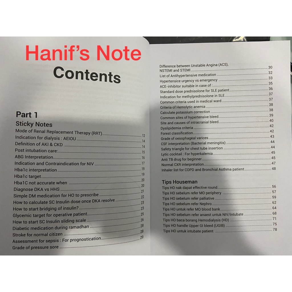 Hanif's Notes 9786299757818 | Shopee Malaysia