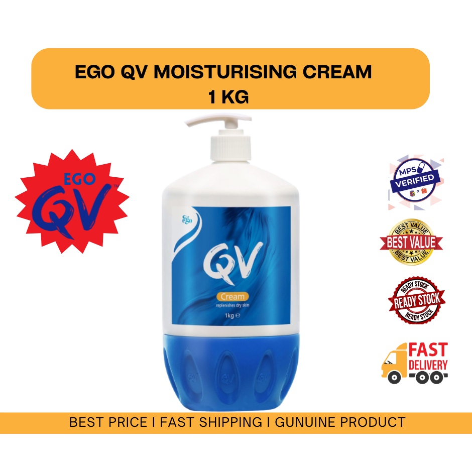 QV Moisturising Cream 500g Pump – Ego Skin Care For Dry & Sensitive Skin