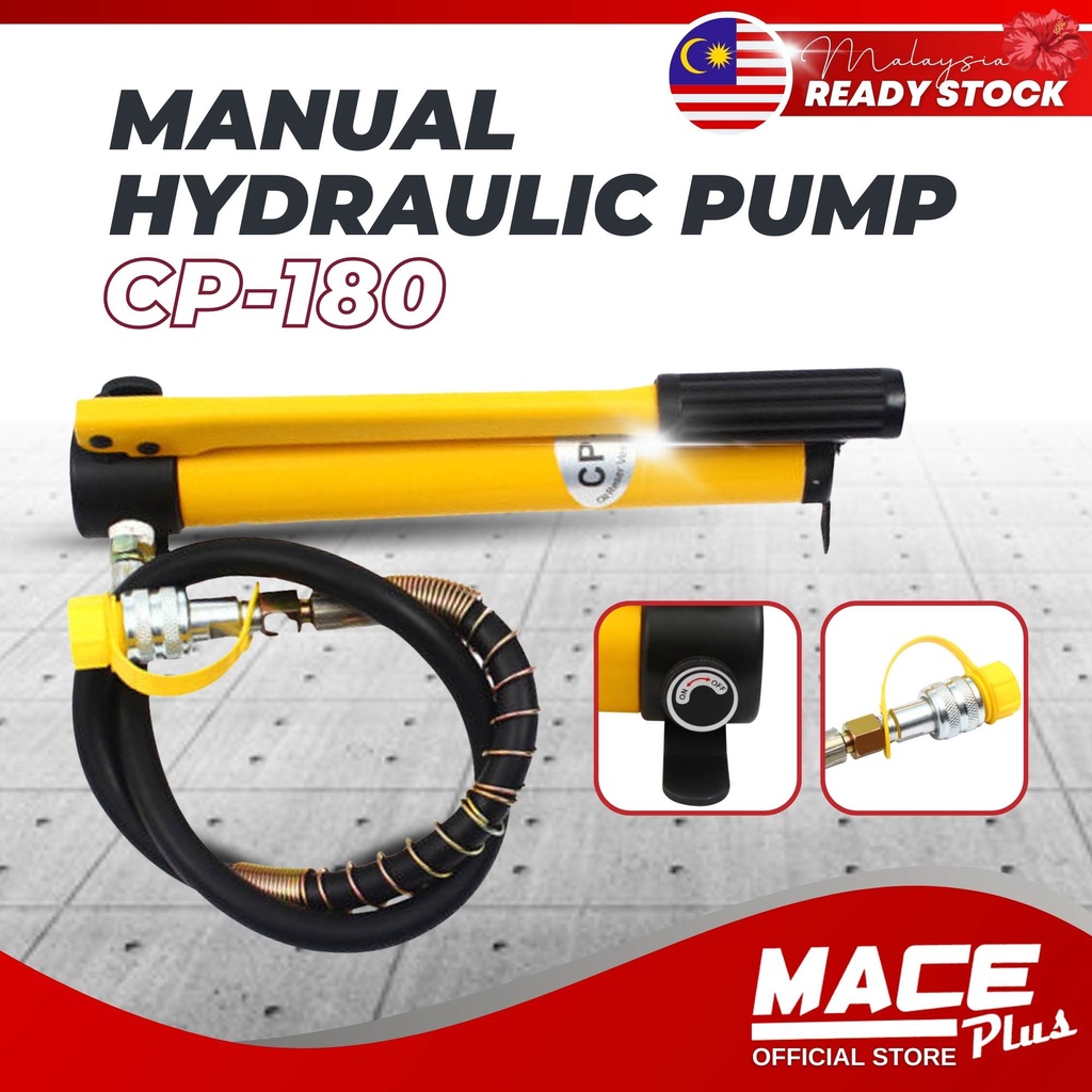 CP180 Manual Pump Hydraulic Pump Hand Pump Hand Tools Hand Pump Tools