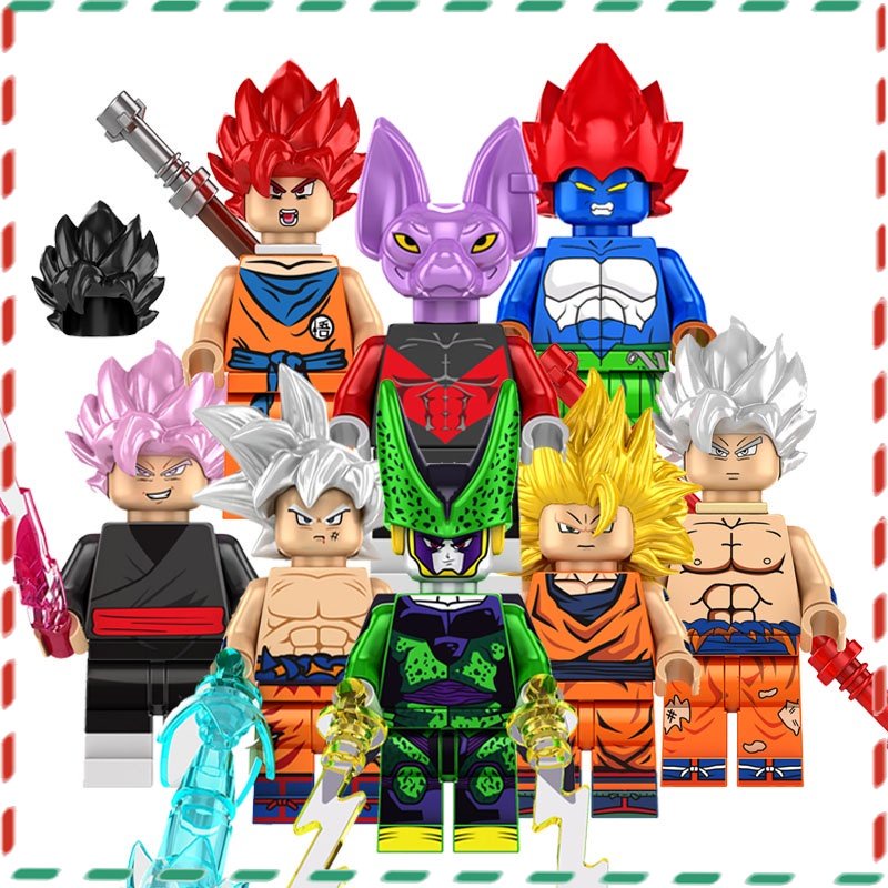 【Toy World】Children's assembled building block Seven Dragon Ball series ...