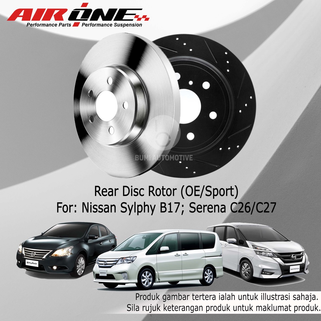Nissan Serena C26 C27 Sylphy B17 Juke F15 Teana J31 J32 L33 Rear ...