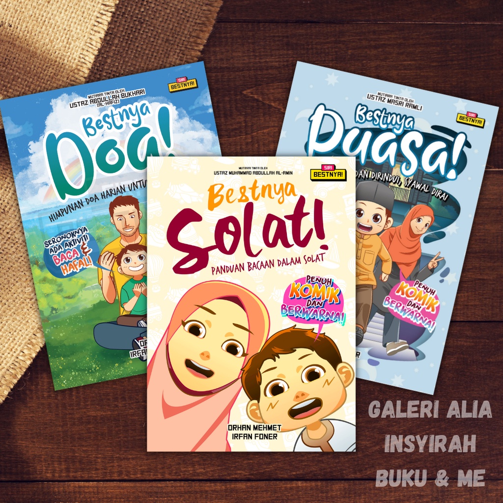 Buku Panduan Solat Doa Kanak-kanak Bestnya Solat Bestnya Doa Bestnya ...