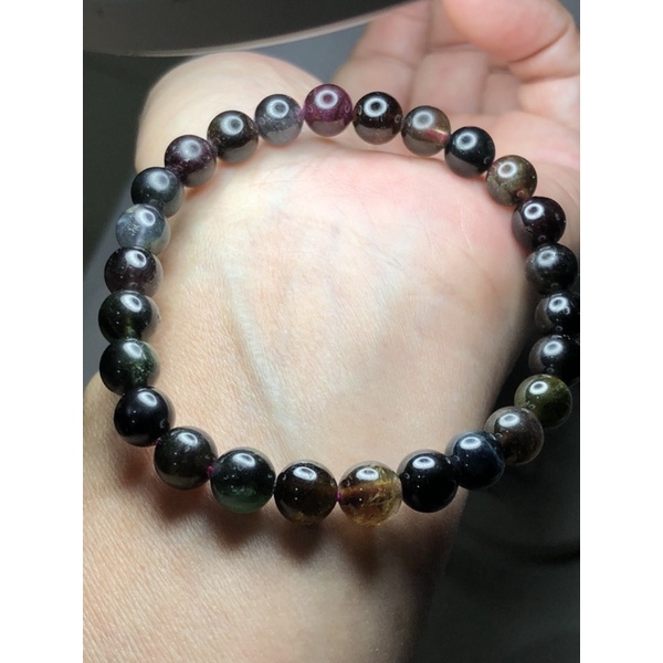 Black rose tourmaline clearance
