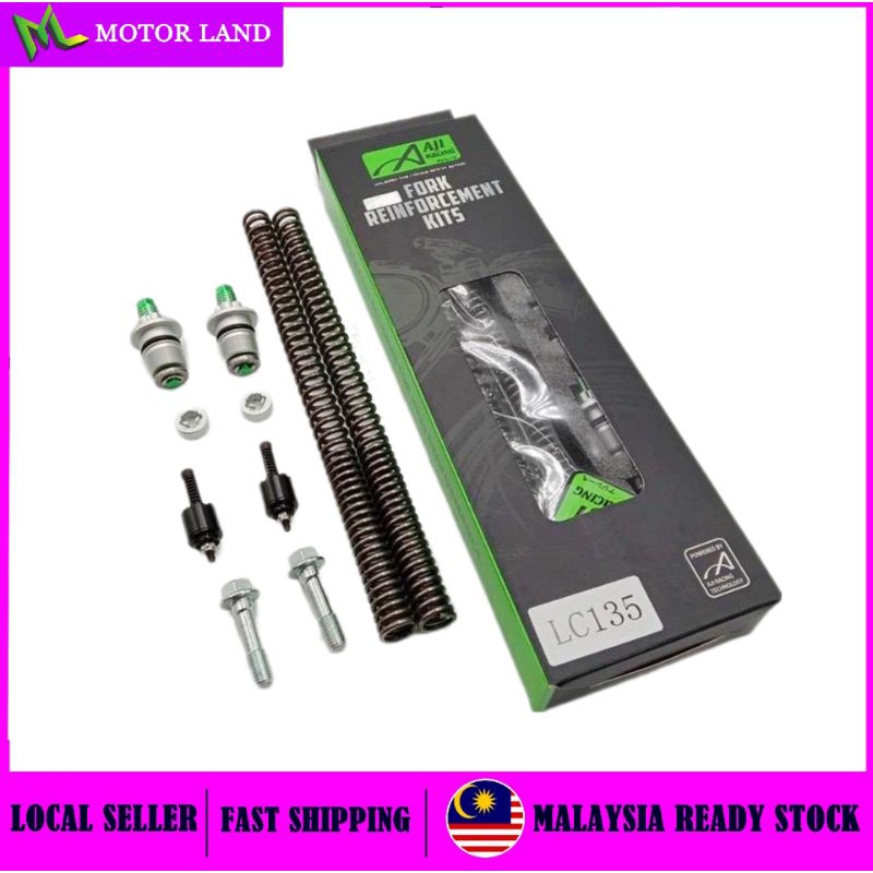 YAMAHA LC135 135LC LC 135 Y15 Y15ZR V1 RS RS150 AJI RACING FORK SPRING ...