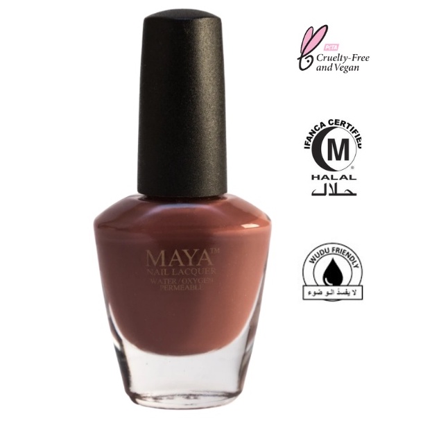 MAYA Breathable Dusky Rose Halal Nail Polish Breathable & Wudu