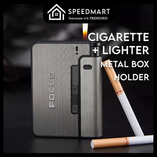 Cigarette Box Case Hold 20 Cigarettes Portable Tobacco Holder Anti