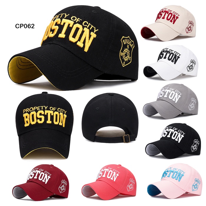 AGL Boston Baseball Embroidery Casual Outdoor Sports Men Women Hat