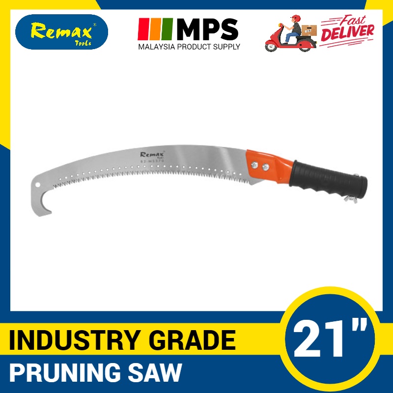 Remax Garden Tree Pruning Saw Gergaji Pokok 580mm Tree Cutting Saw Tree