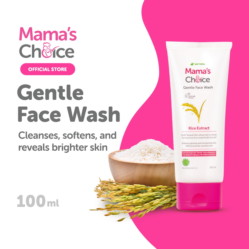 Mama's Choice Gentle Face Wash/Cleanser Safe Natural Maternity Skincare