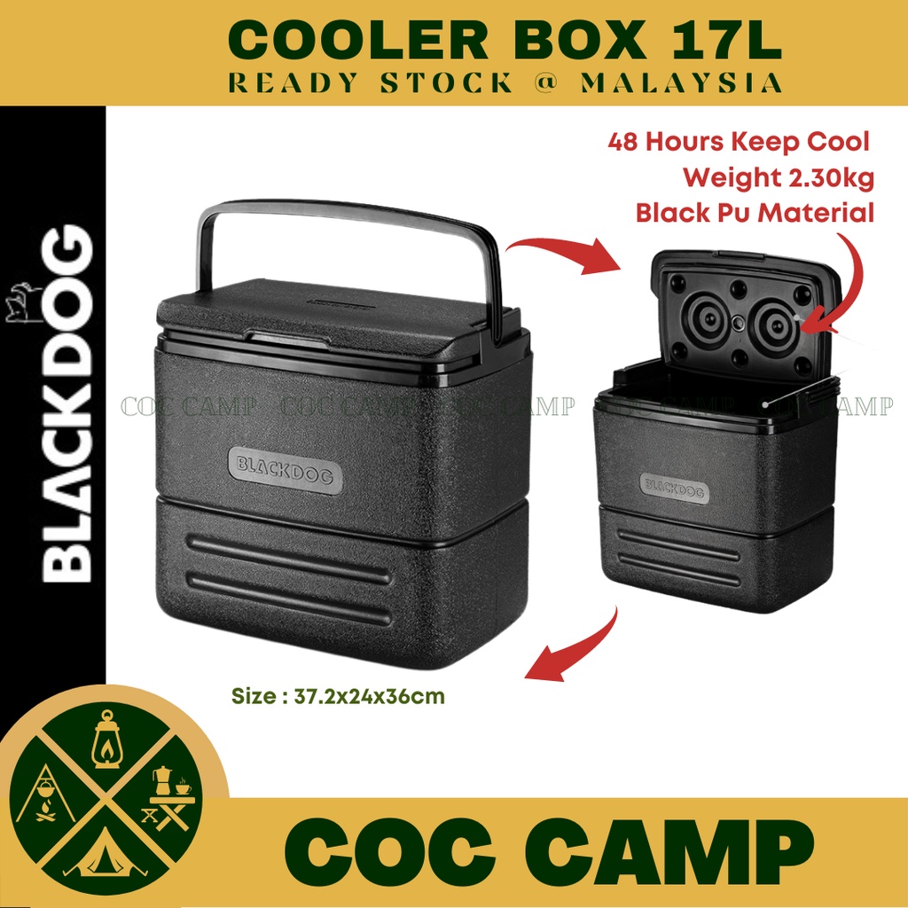 blackdog-cooler-box-17l-portable-for-outdoor-camping-picnic-food-drinks