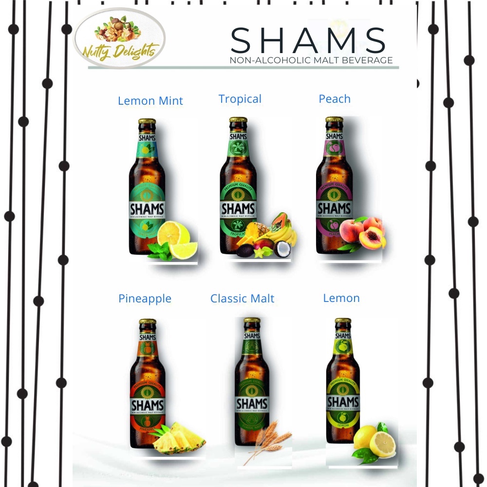 Shams NonAlcoholic Malt drink / Beverage HALAL Carbonated Shopee