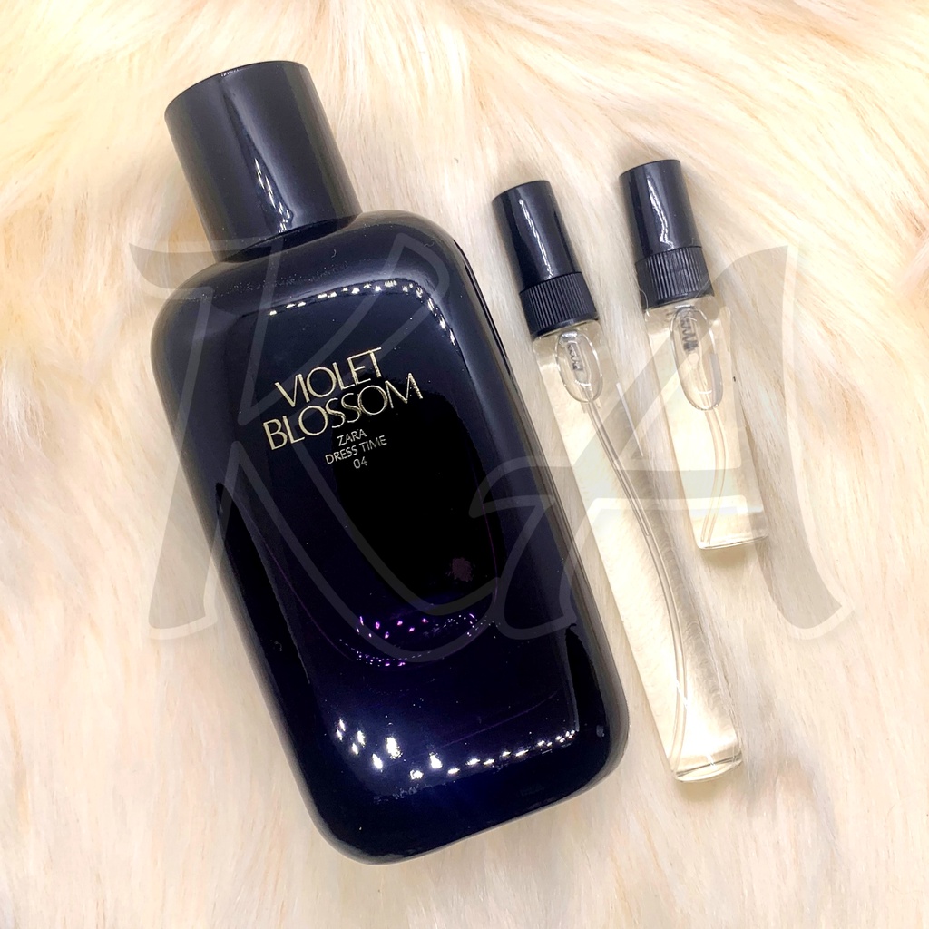 Violet Blossom - Repack Decant Original ZARA Men Women Fragrance Perfume  10ml 5ml Travel Pocket Tester Spray Dupes