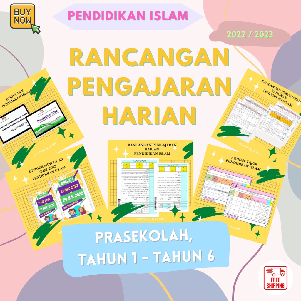 RPH Editable Pendidikan Islam 2022/2023 | Pra Sekolah, Tahun 1-6 ...