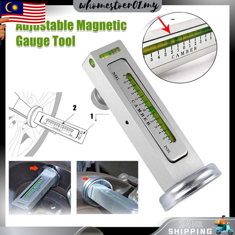 READY STOCK Car Gauge Tool Camber Water Level for Camber