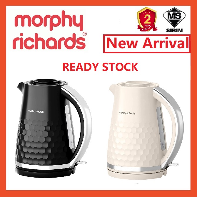 Morphy Richards Hive Kettle 108271 108272 Hive Kettle Cream Black