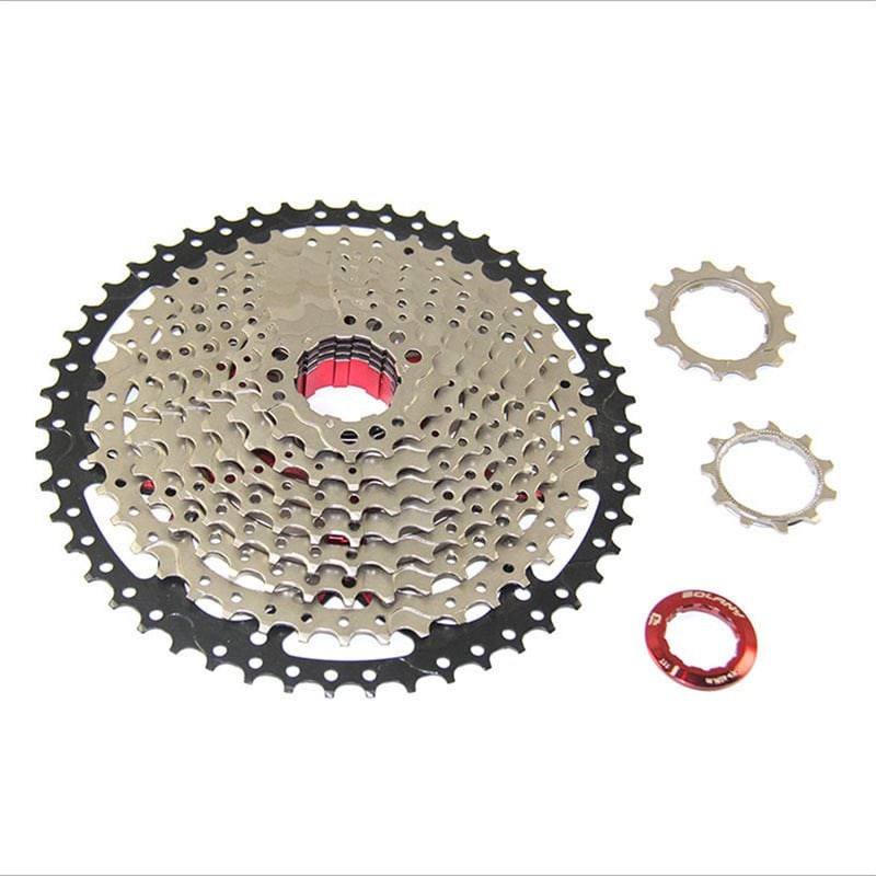 BOLANY 9-Speed MTB Cassette 11-32T/42T/50T Gold – Fits Shimano, SRAM, Avid 2 thumbnail image
