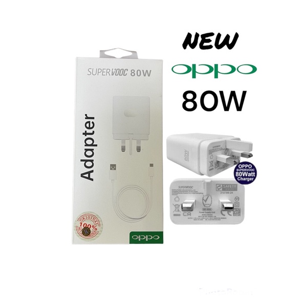 Android Charger Type C OPPO 80W Super VOOC Charger For OPPO Find