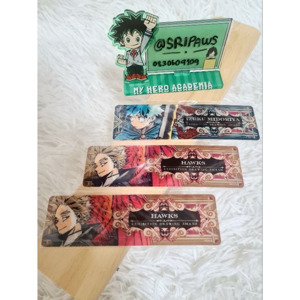 My hero academia bookmark tenjin midoriya hawk Deku | Shopee Malaysia