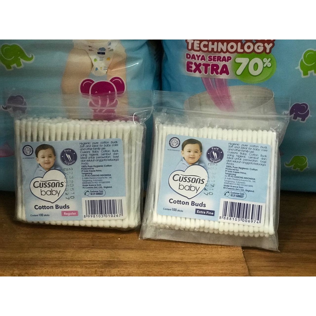Original Cussons Baby Cotton Buds 100 Sticks/Cussons Cotton Bud/Extra