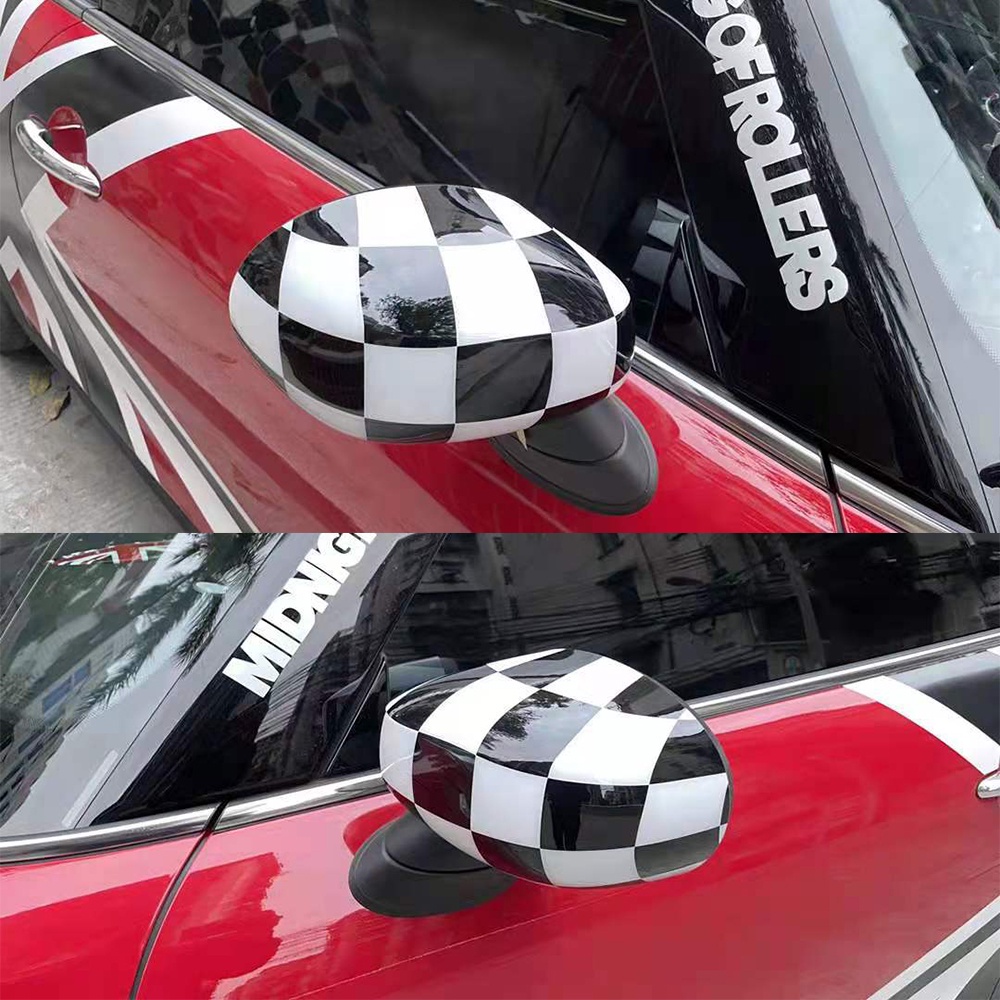 Car Rearview Side Mirror Cover Caps For Mini Cooper S JCW Countryman