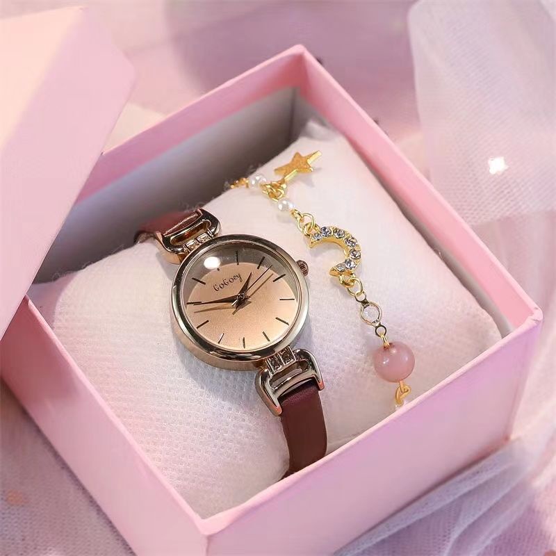 Women Watches Niche Luxury Retro Temperament Thin Belt Exquisite