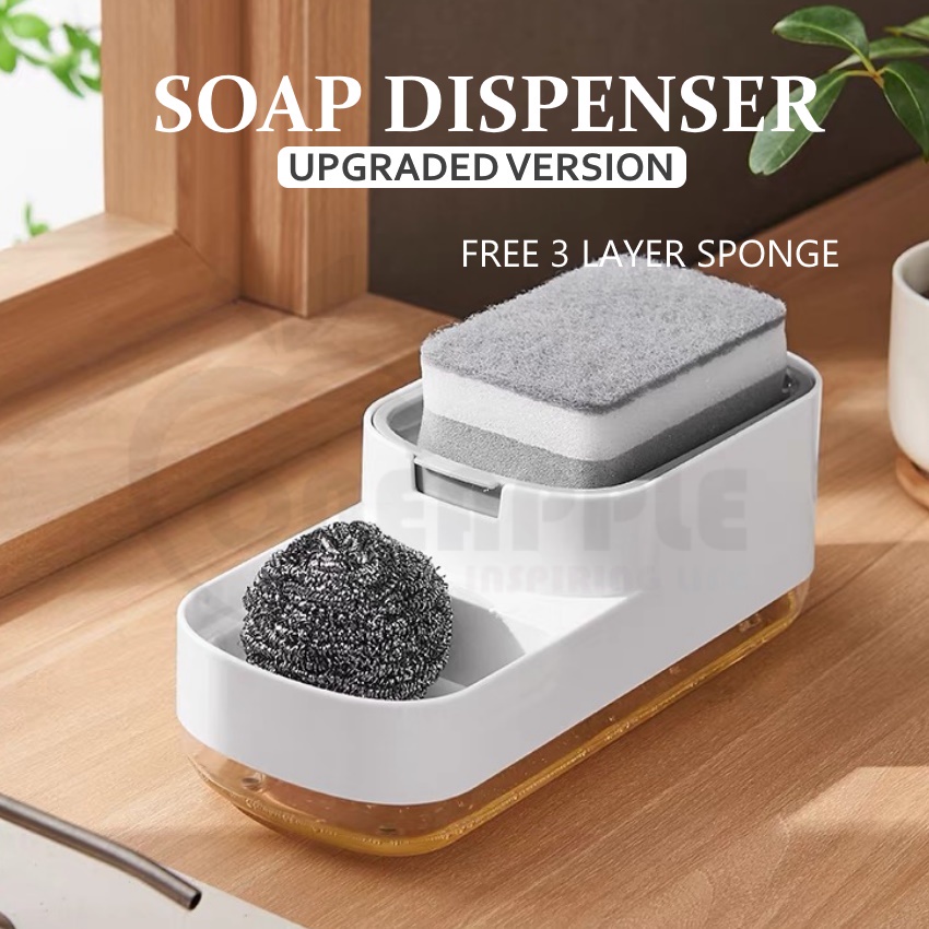 HighQuality Soap Dispenser for Kitchen Sink, Countertop Soap Pump with