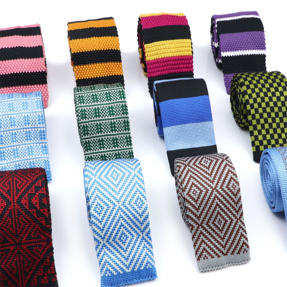 Cravatta Classica A Righe Strette Lavorata A Maglia – ZONFAZ – Uomo – Matrimonio E Feste