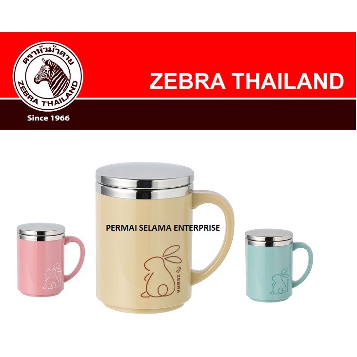 泰国斑马牌 Zebra Thailand 350ml Rabbit Prima IV Double Wall Mug 112051 RBT ...