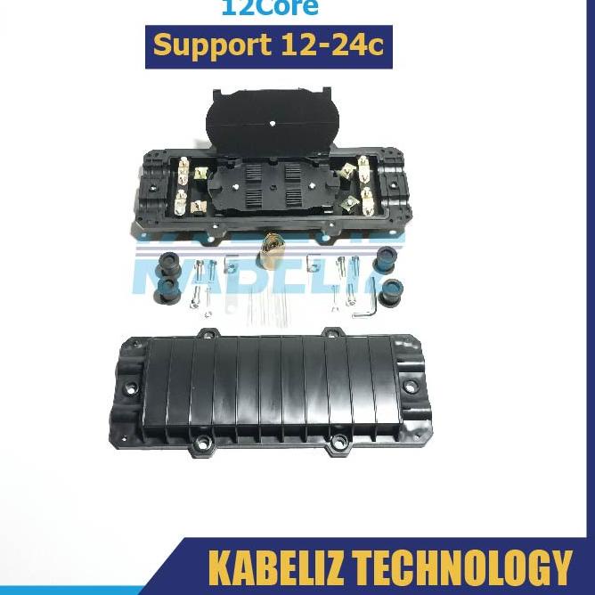 Friendly Price JOINT CLOSURE FIBER OPTIC 12 CORE 12C SUPPORT 1224CORE