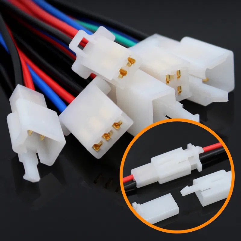 New 2.8mm Auto Wire Quick Connector 1/2/3/4/6/9 Pin Car Connect Wire