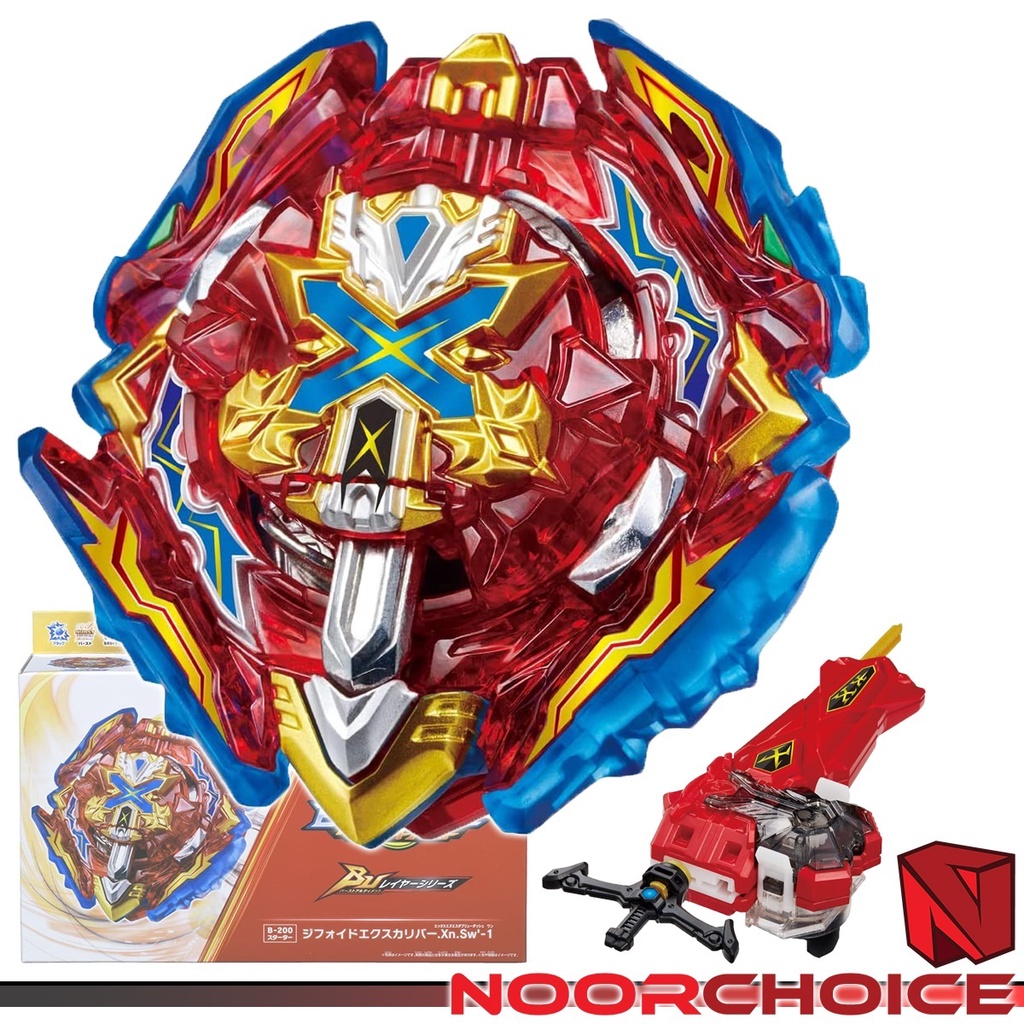 Takara Tomy Beyblade Burst BU B-200 Starter Xiphoid Xcalibur | Shopee ...